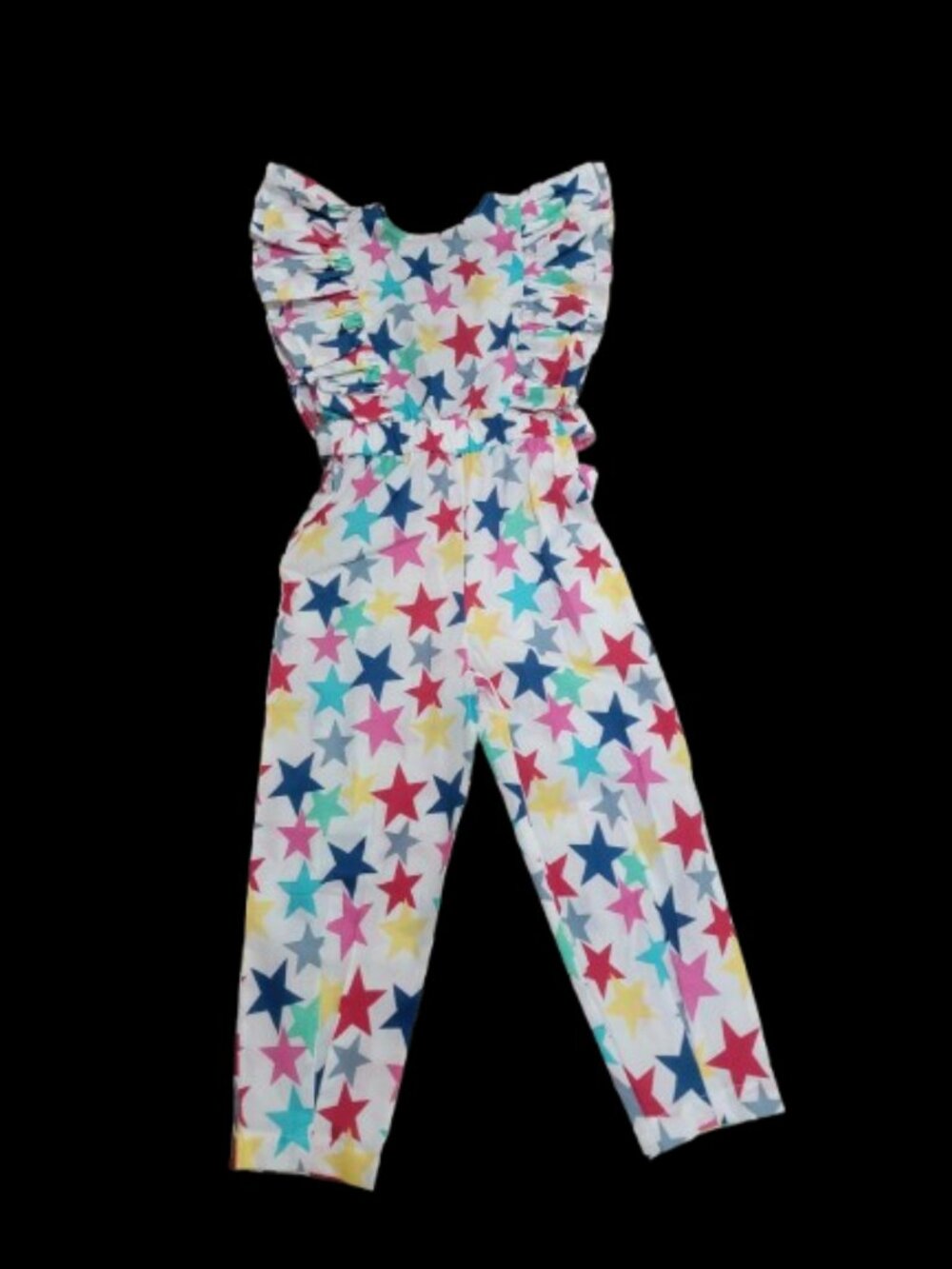NWT Bisby Sadie Jumpsuit Romper Summer Stars 4T